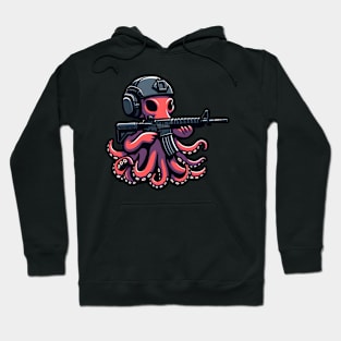 Tactical Octopus Adventure Tee: Where Intelligence Meets Style Hoodie